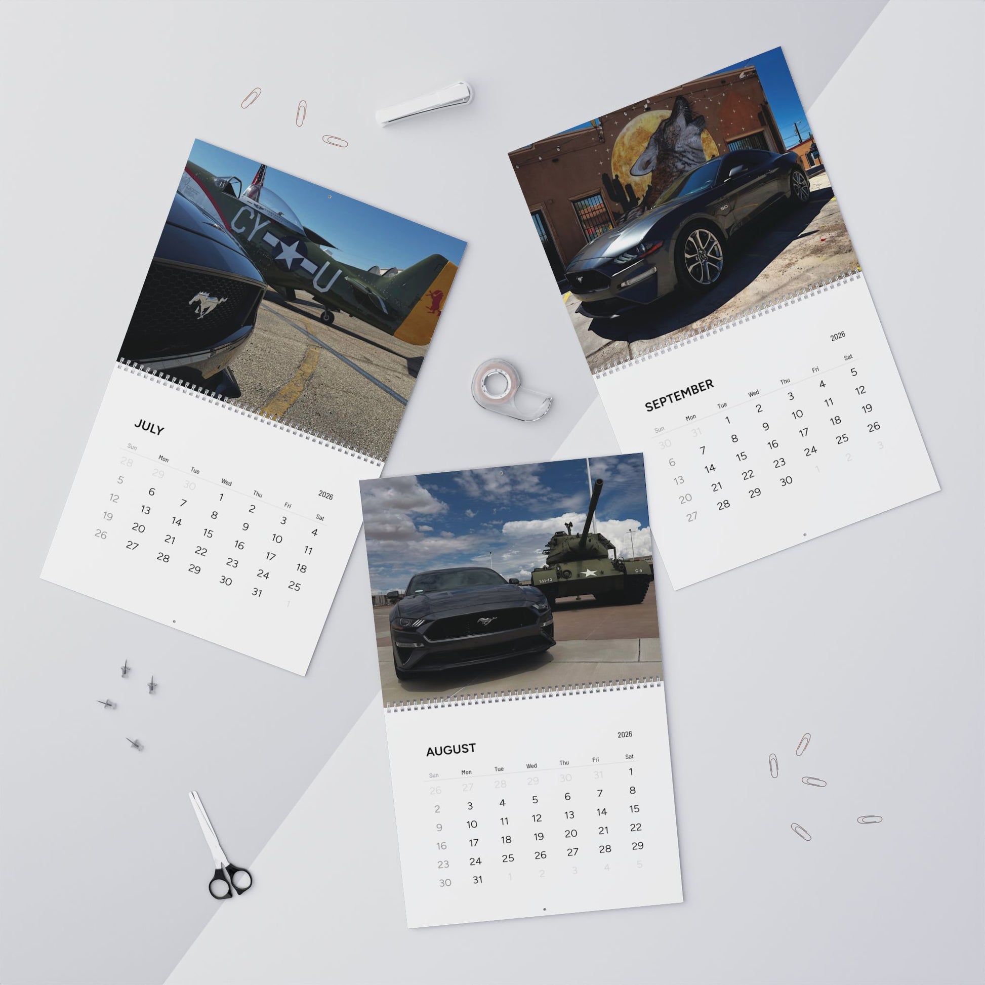 2026 Storm Wall Calendar