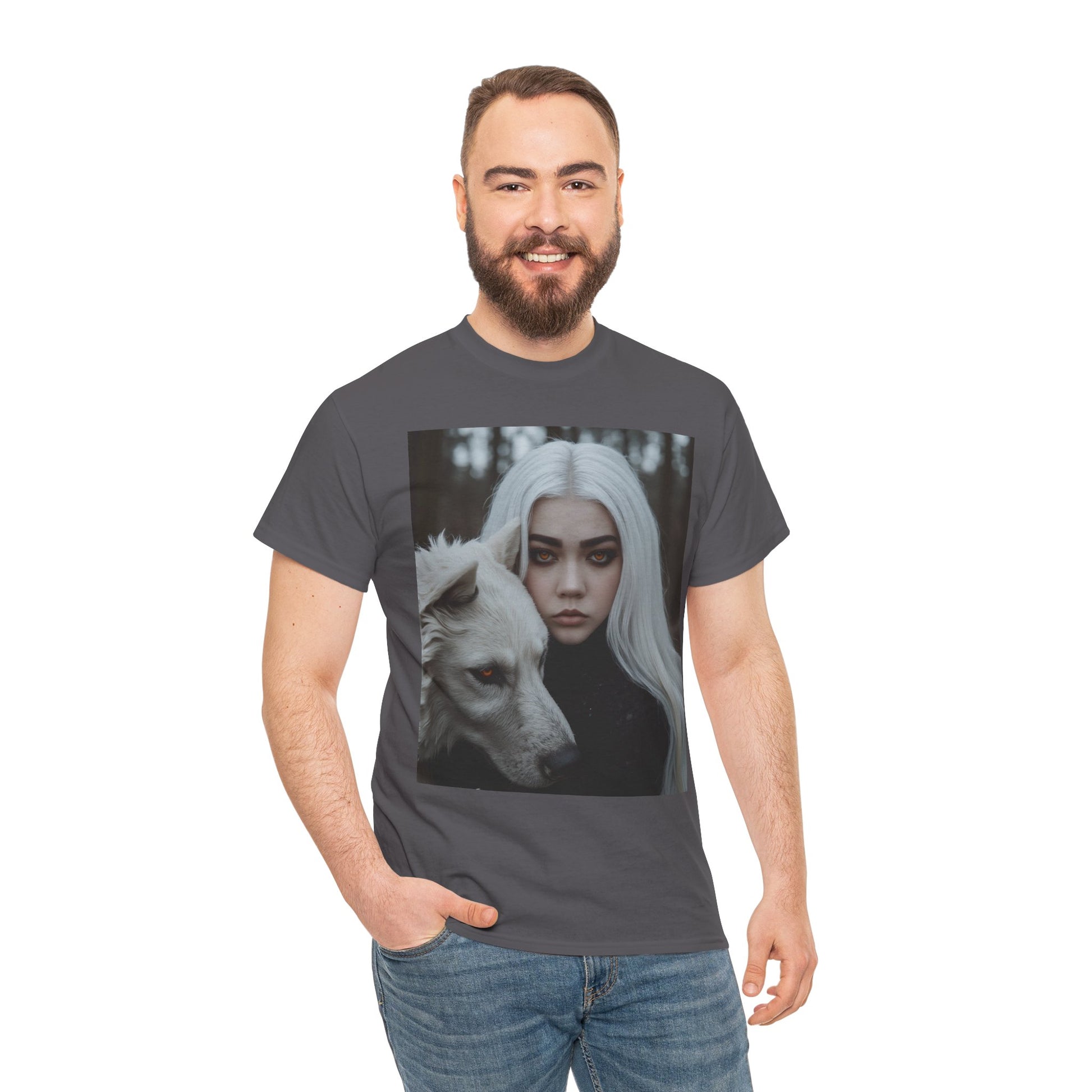 Vampyro Crimson Autographed Tee, Unisex Graphic T-Shirt, Boho Fashion, Animal Lover Gift, Unique Statement Apparel, Gift for Nature Enthusiasts