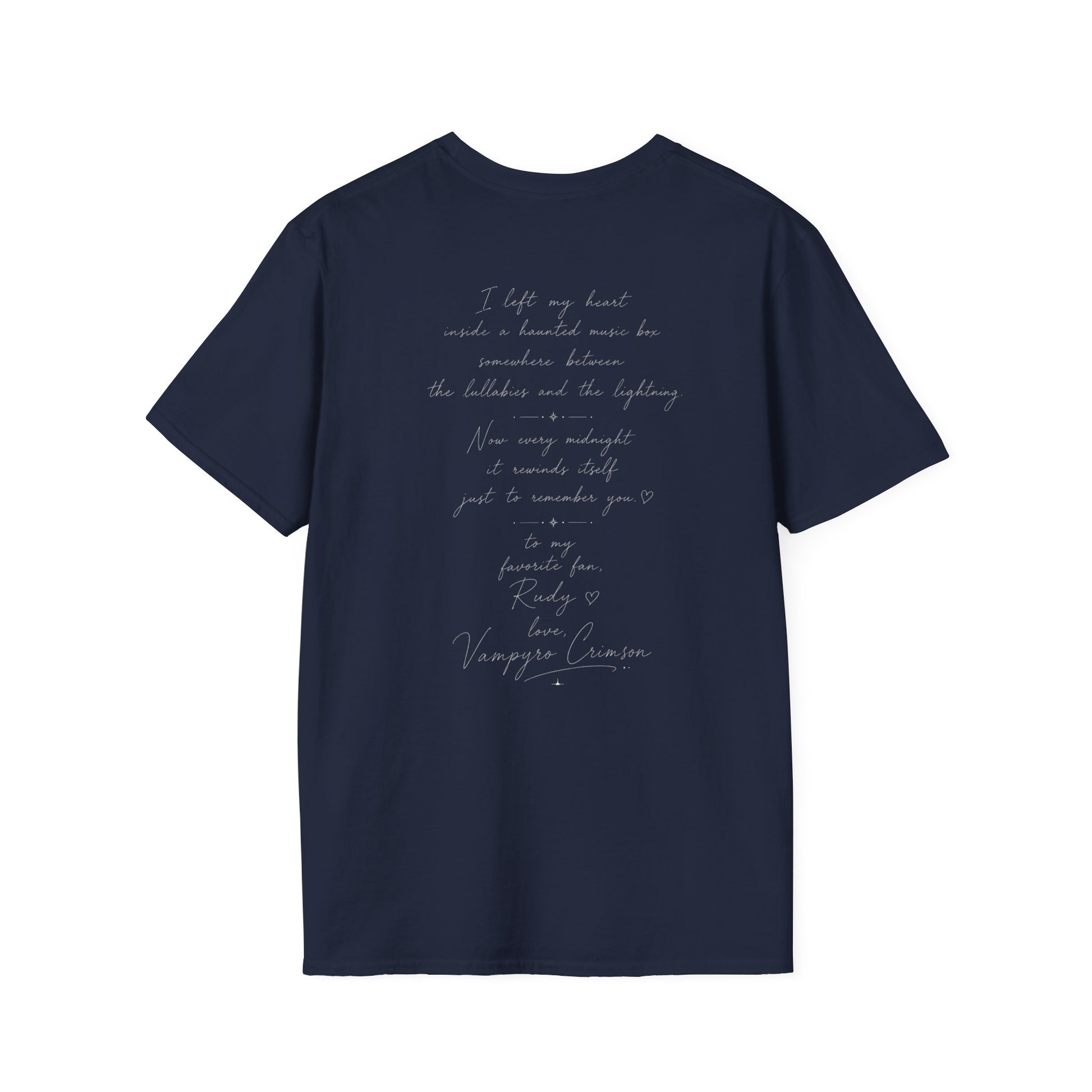 Vampyro Crimson “Haunted Music Box” Official Adult Tee – Gothic Doll Edition
