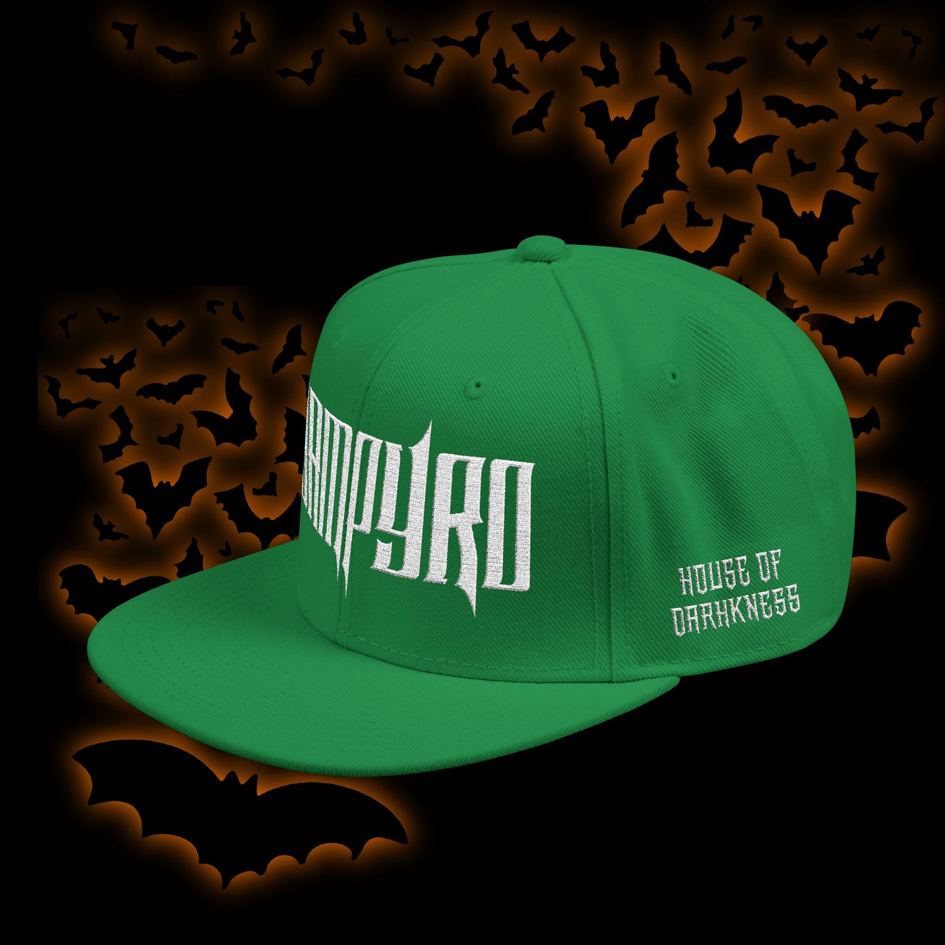 Vampyro Crimson Embroidered Snapback Hat