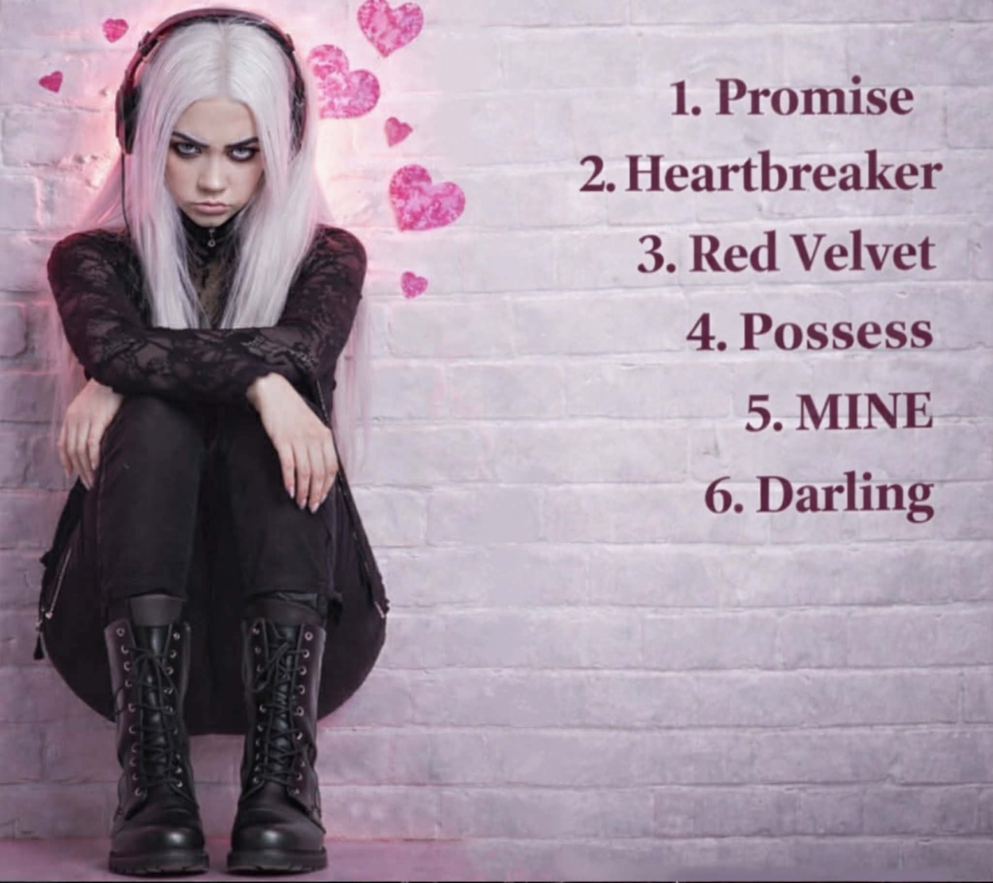 Exclusive Signed V (Anti-Valentines) CD