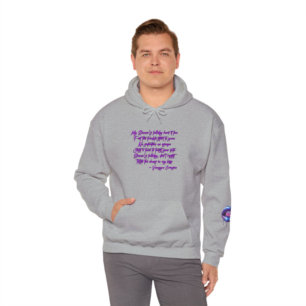 Taste of Trouble Inspirational Hoodie for Creative Souls, Motivational Sweatshirt, Unisex Heavy Blend, Modern Casual Wear, Gift for Artists, Trendy [...]