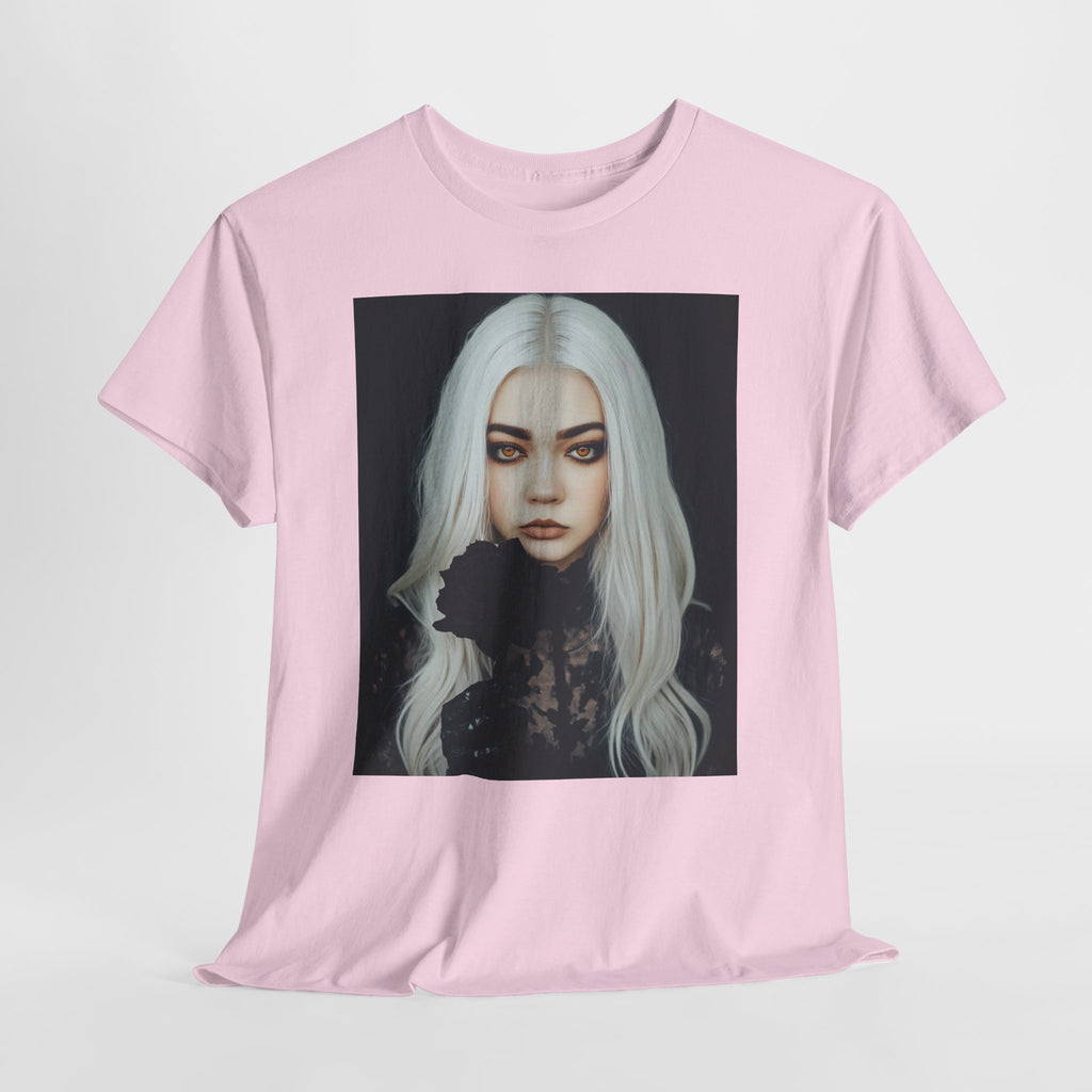 Digitally Autographed Vampyro Crimson Gothic Art Unisex Tee, Halloween Shirt, Alternative Fashion, Spooky Graphic Tee, Witchy Aesthetic Clothing, Edgy Outfit Idea