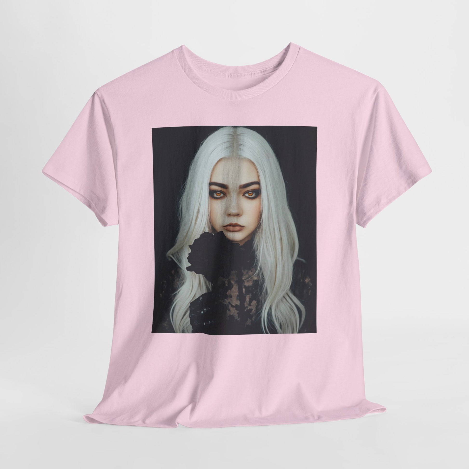 Digitally Autographed Vampyro Crimson Gothic Art Unisex Tee, Halloween Shirt, Alternative Fashion, Spooky Graphic Tee, Witchy Aesthetic Clothing, Edgy Outfit Idea