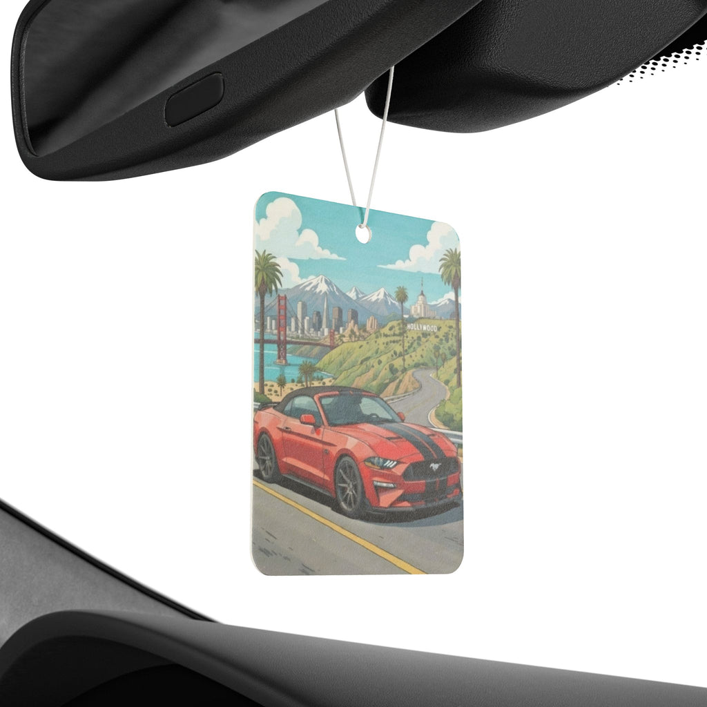 Mr. Troube Car Air Freshener — Coastal Drive Scent Tag