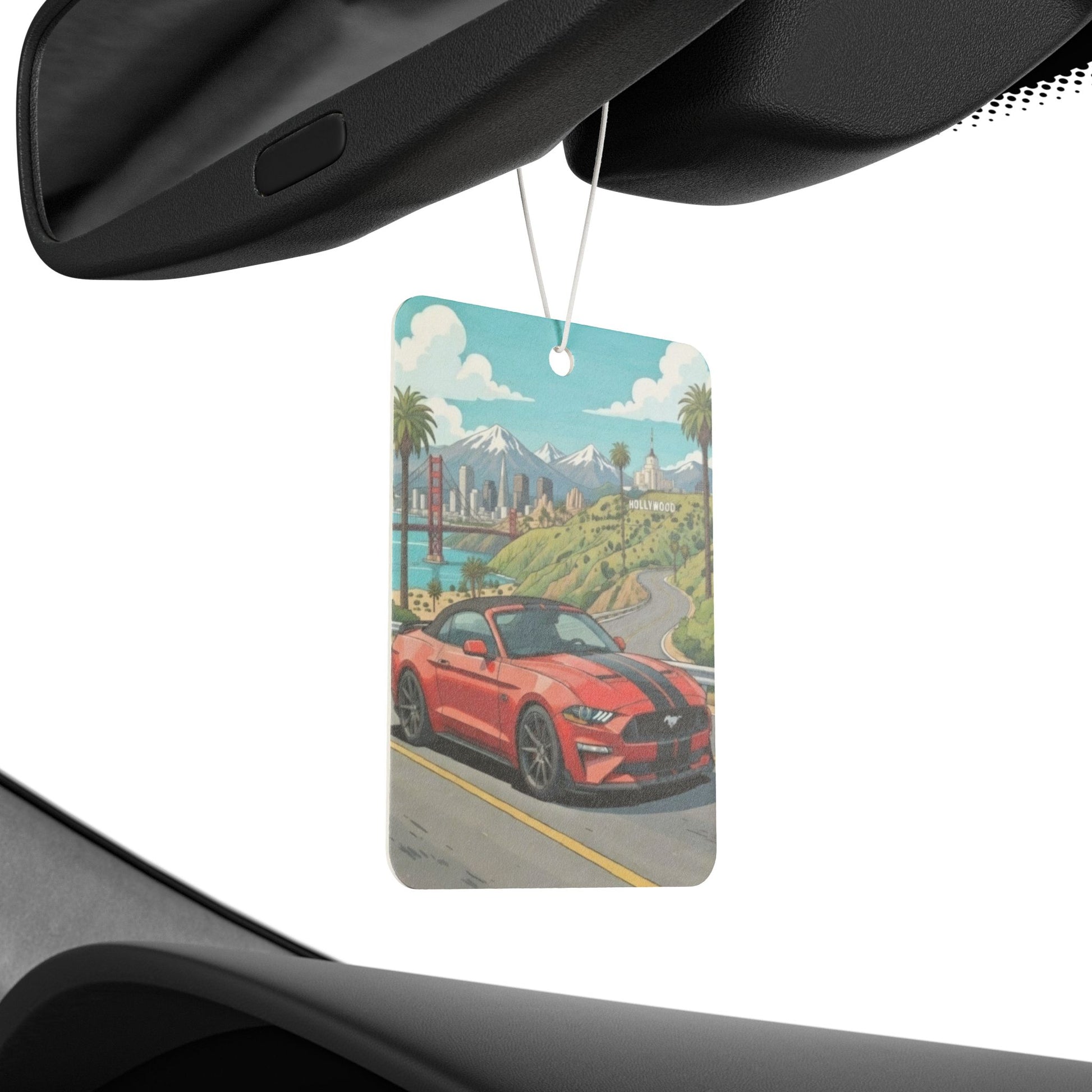 Mr. Troube Car Air Freshener — Coastal Drive Scent Tag