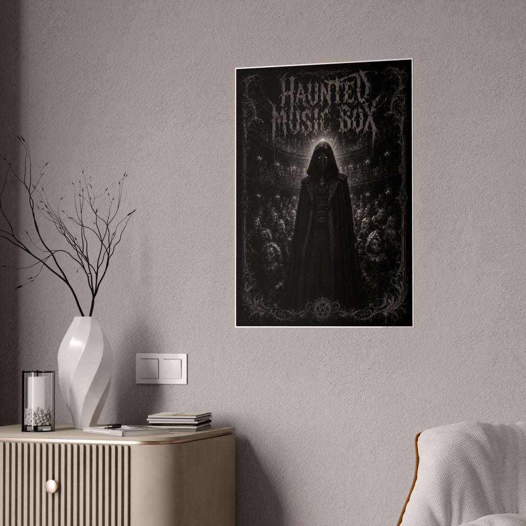 SIGNED CD  + Exclusive Signed Puppeteer Vampyro Crimson Haunted Music Box Band Poster