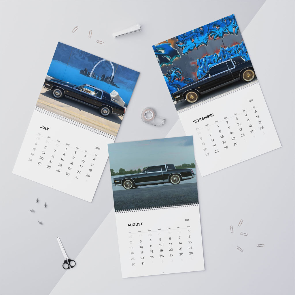 Apollonia Wall Calendar 2026 – Vintage Cars & Urban Auto Photography
