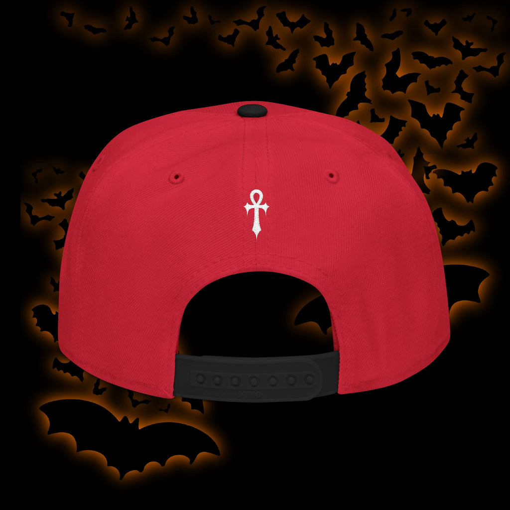Vampyro Crimson Embroidered Snapback Hat