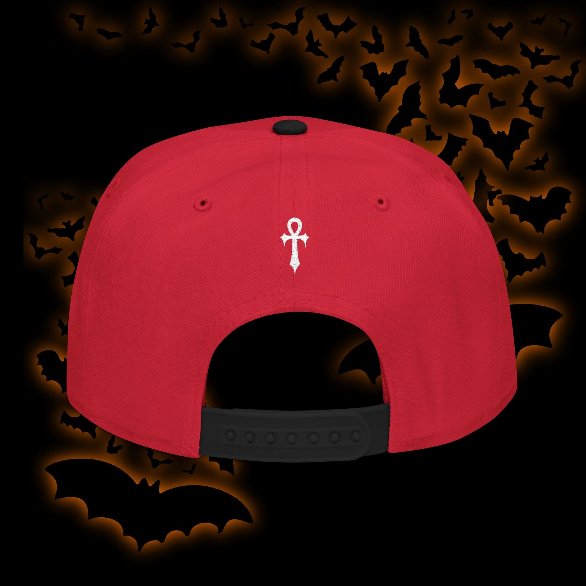 Vampyro Crimson Embroidered Snapback Hat