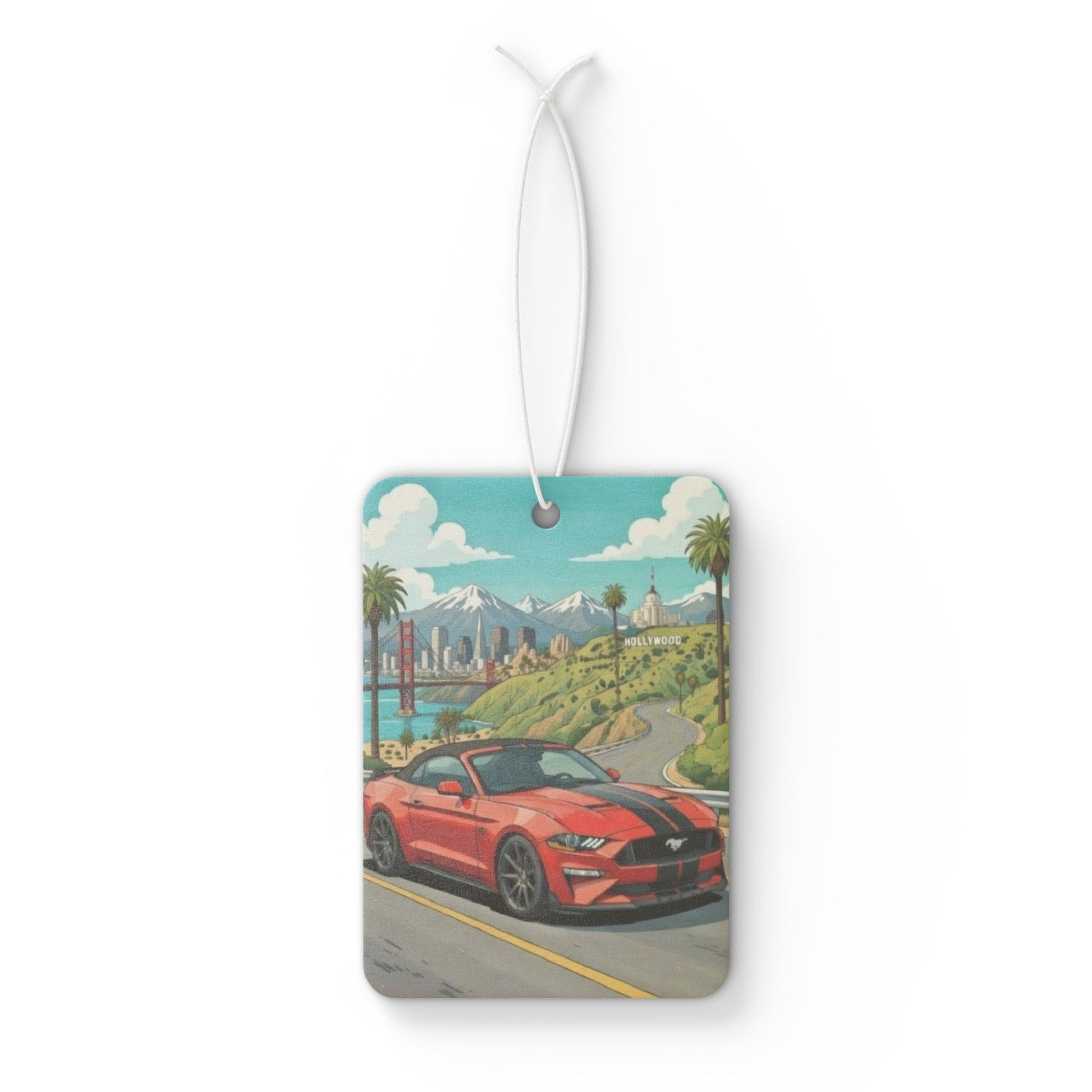 Mr. Troube Car Air Freshener — Coastal Drive Scent Tag