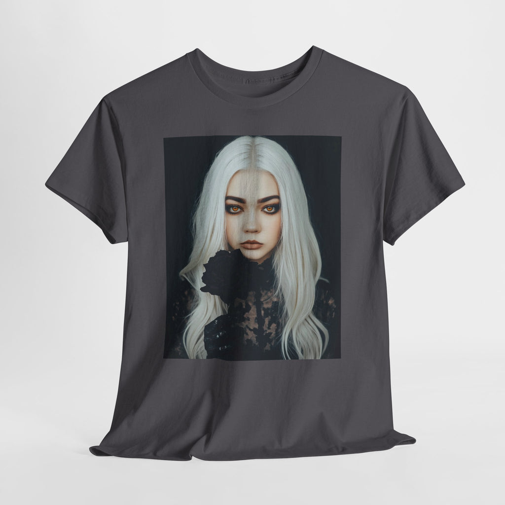 Digitally Autographed Vampyro Crimson Gothic Art Unisex Tee, Halloween Shirt, Alternative Fashion, Spooky Graphic Tee, Witchy Aesthetic Clothing, Edgy Outfit Idea