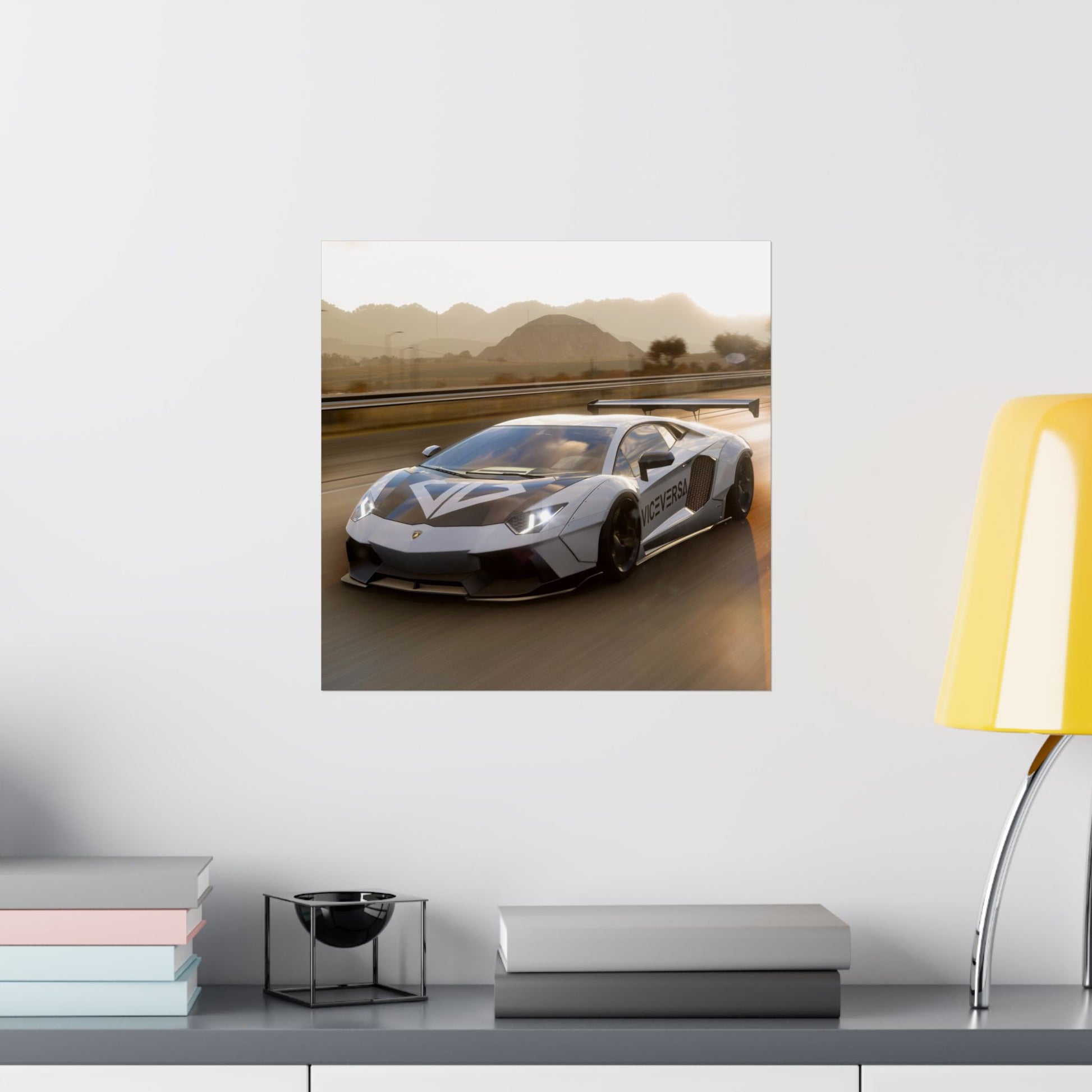 ViceVersa Garage Widebody Aventador Poster