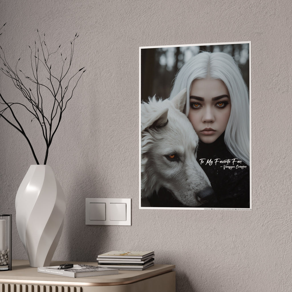 Vampyro Crimson Autographed Glossy Art Poster Print