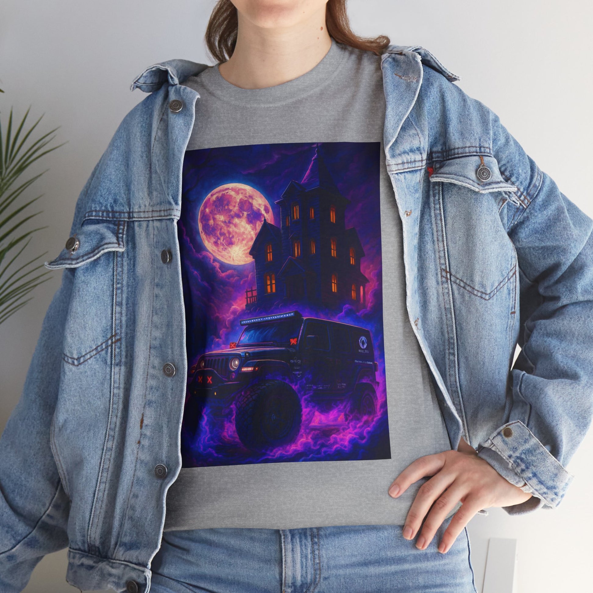 Pap Jeep Enthusiast Heavy Cotton Tee with Haunted Design | Ideal for Halloween, Casual Wear, Gift for Ghost Lovers, Fun Parties, Unique Wardrobe [...]
