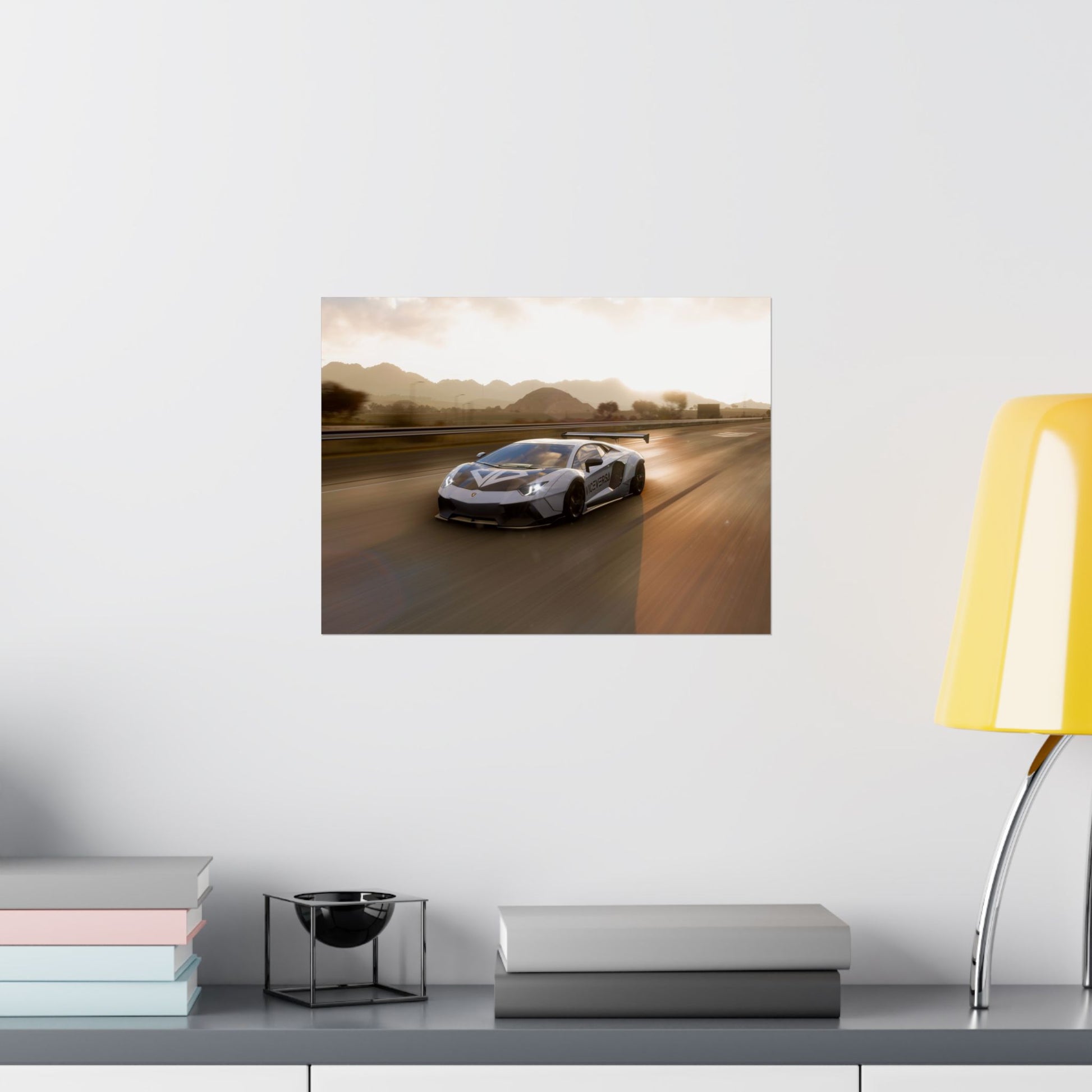 ViceVersa Garage Aventador Poster