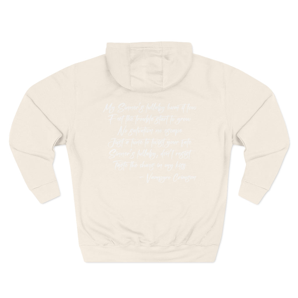 Taste of Trouble Fleece Pullover, Cozy Gift for Women, Casual Wear, Motivational Apparel, Holiday Gift