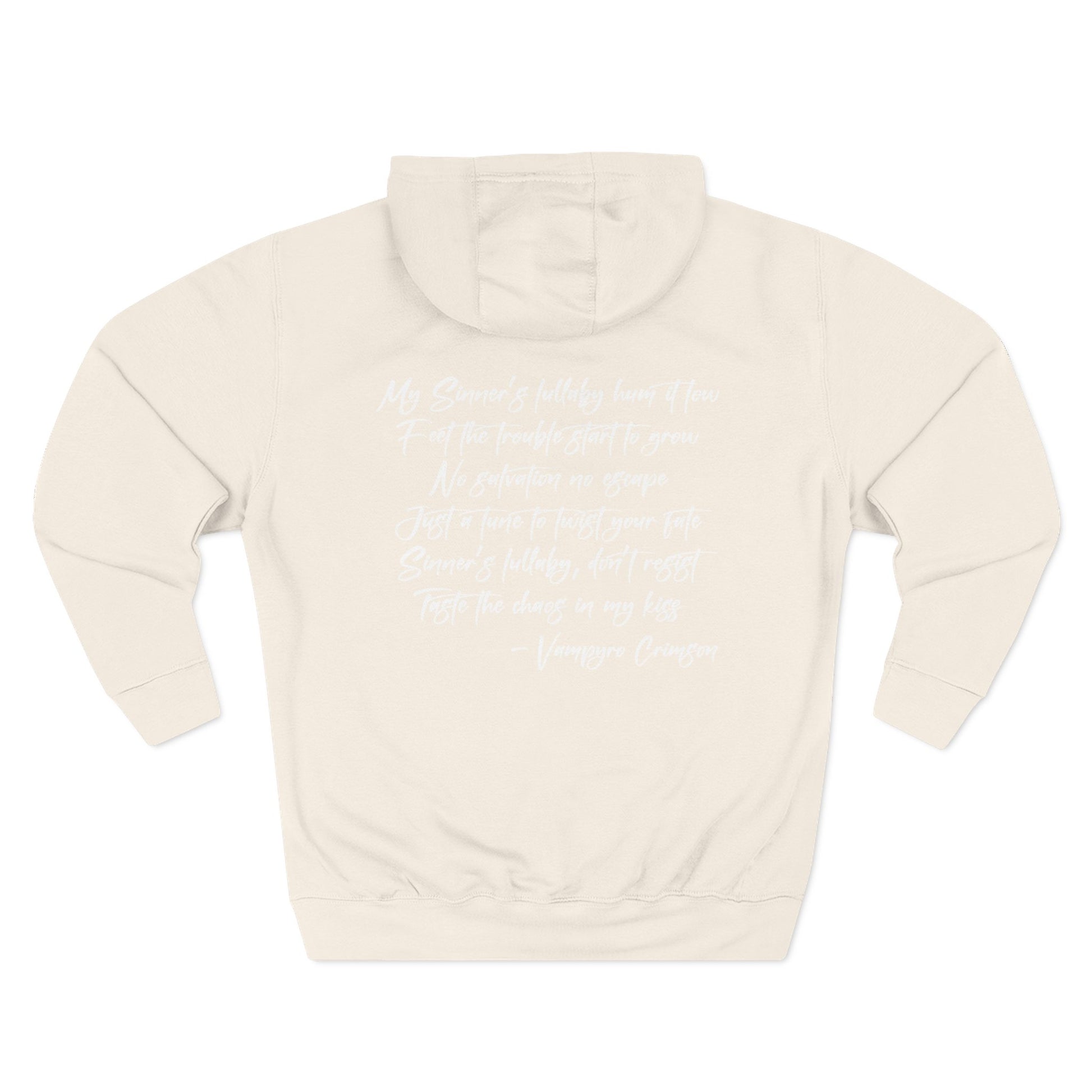 Taste of Trouble Fleece Pullover, Cozy Gift for Women, Casual Wear, Motivational Apparel, Holiday Gift