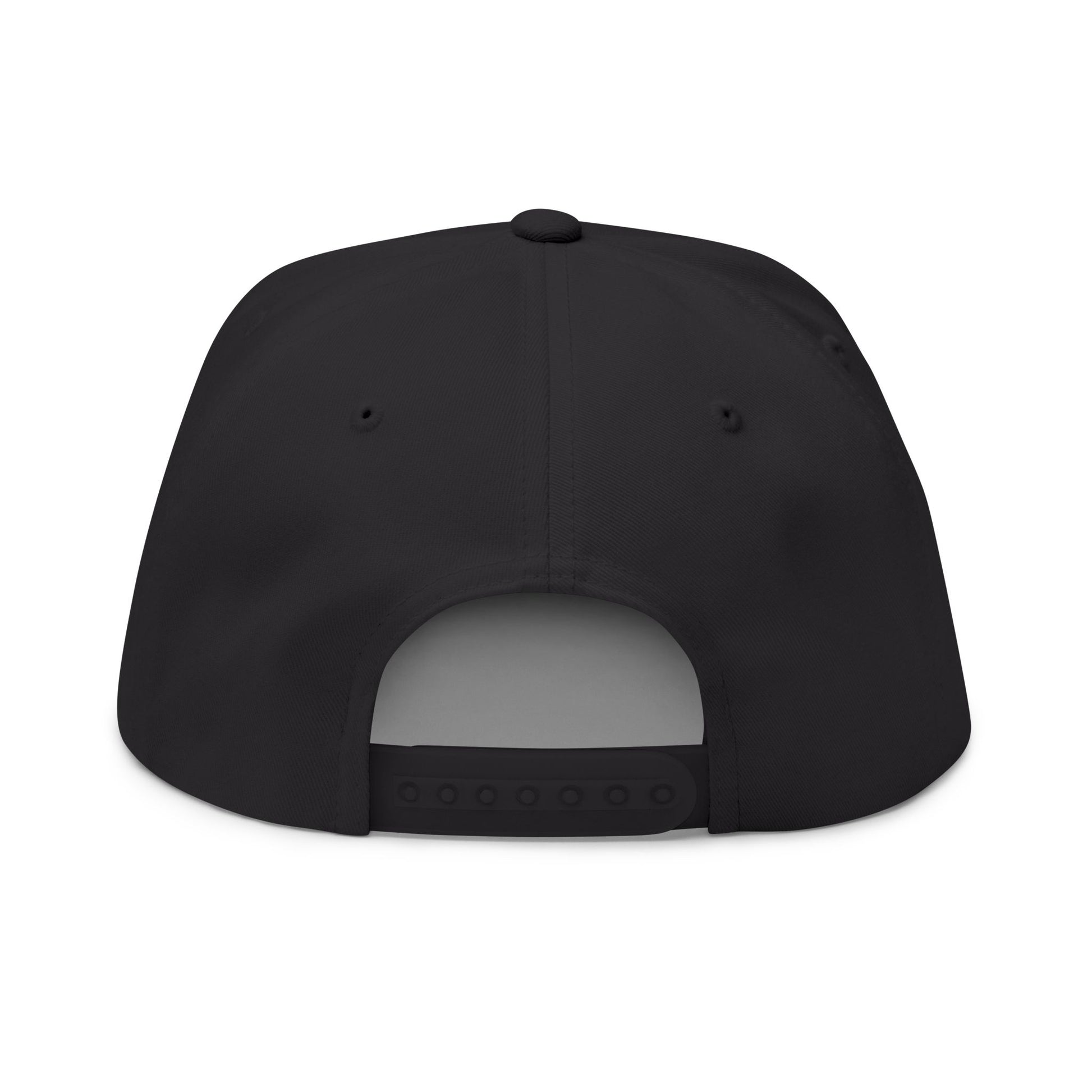 Vampyro Flat Bill Cap - Trendy Streetwear Hat for Urban Style, Perfect for Festivals, Outdoor Events, and Everyday Wear, Adjustable Cap