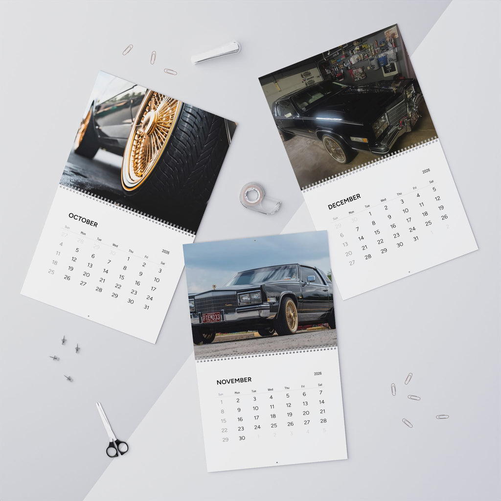 Apollonia Wall Calendar 2026 – Vintage Cars & Urban Auto Photography