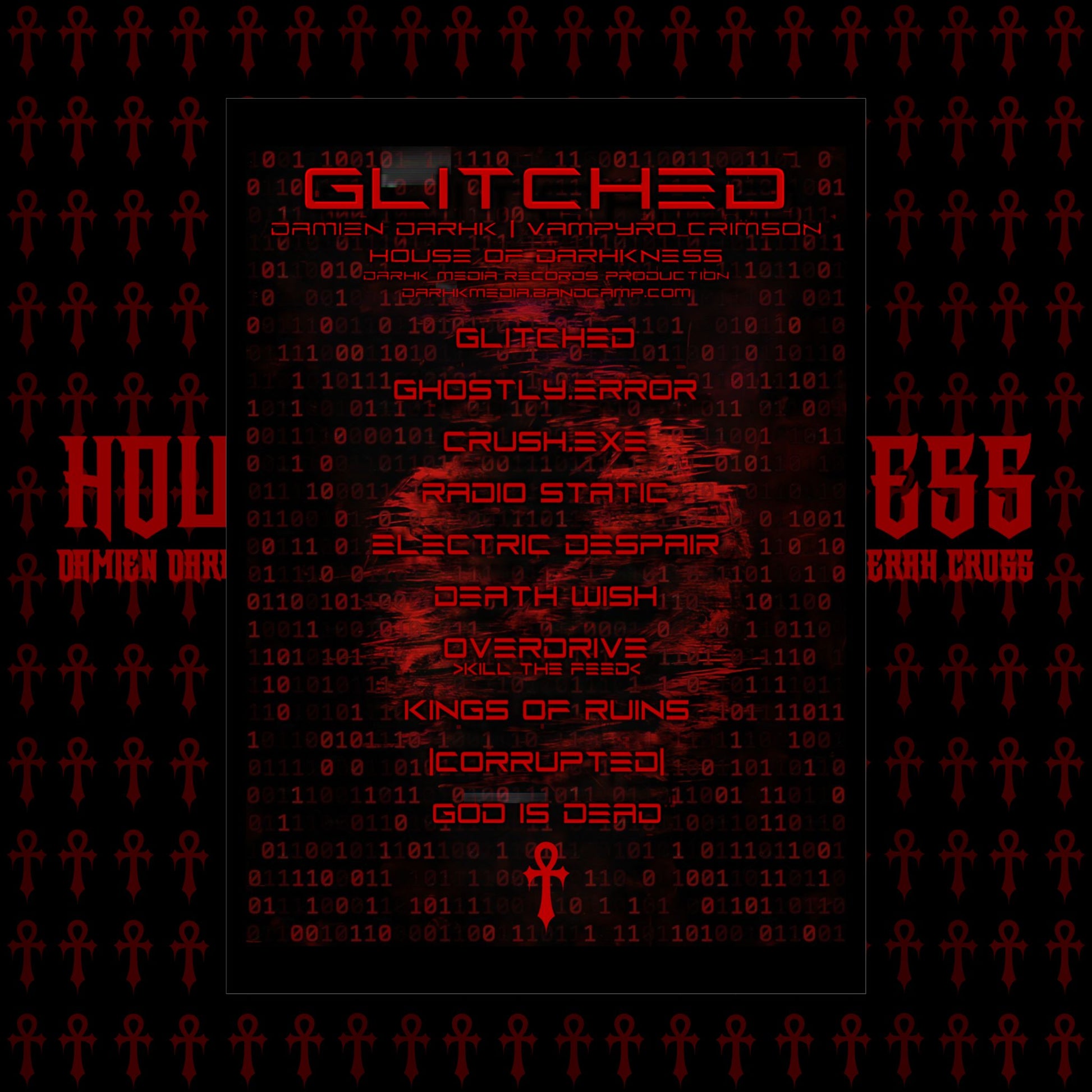 GLITCHED Music Poster