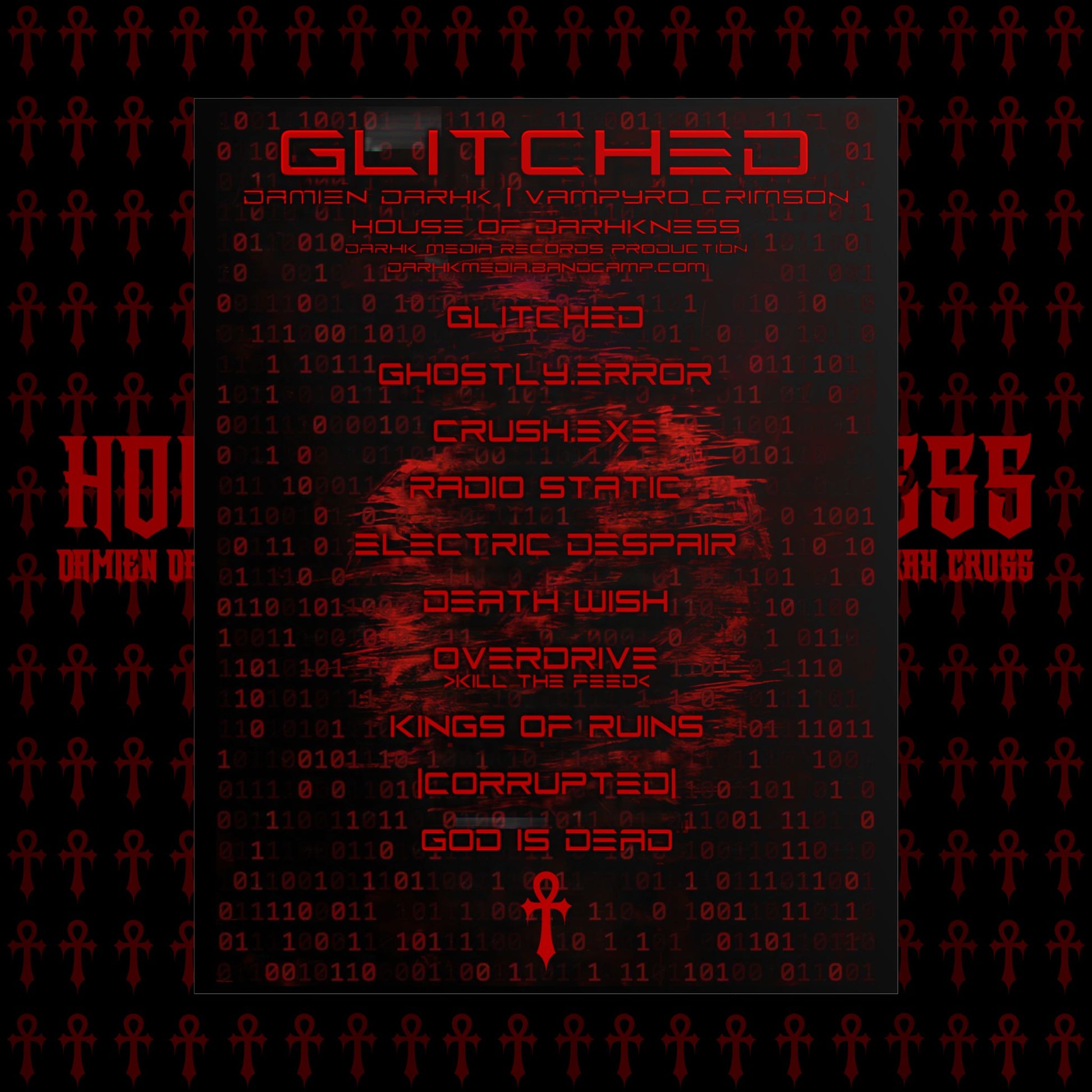 GLITCHED Music Poster