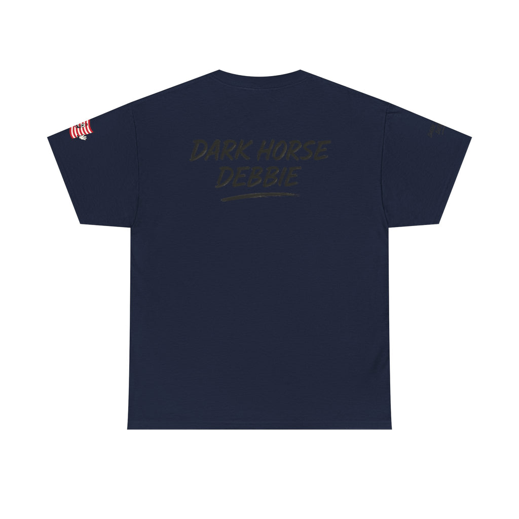 Dark Horse Debbie Patriotic Car Enthusiast Tee - Perfect for Independence Day, Gift for Dad, Car Show, Track Day, Summer Style