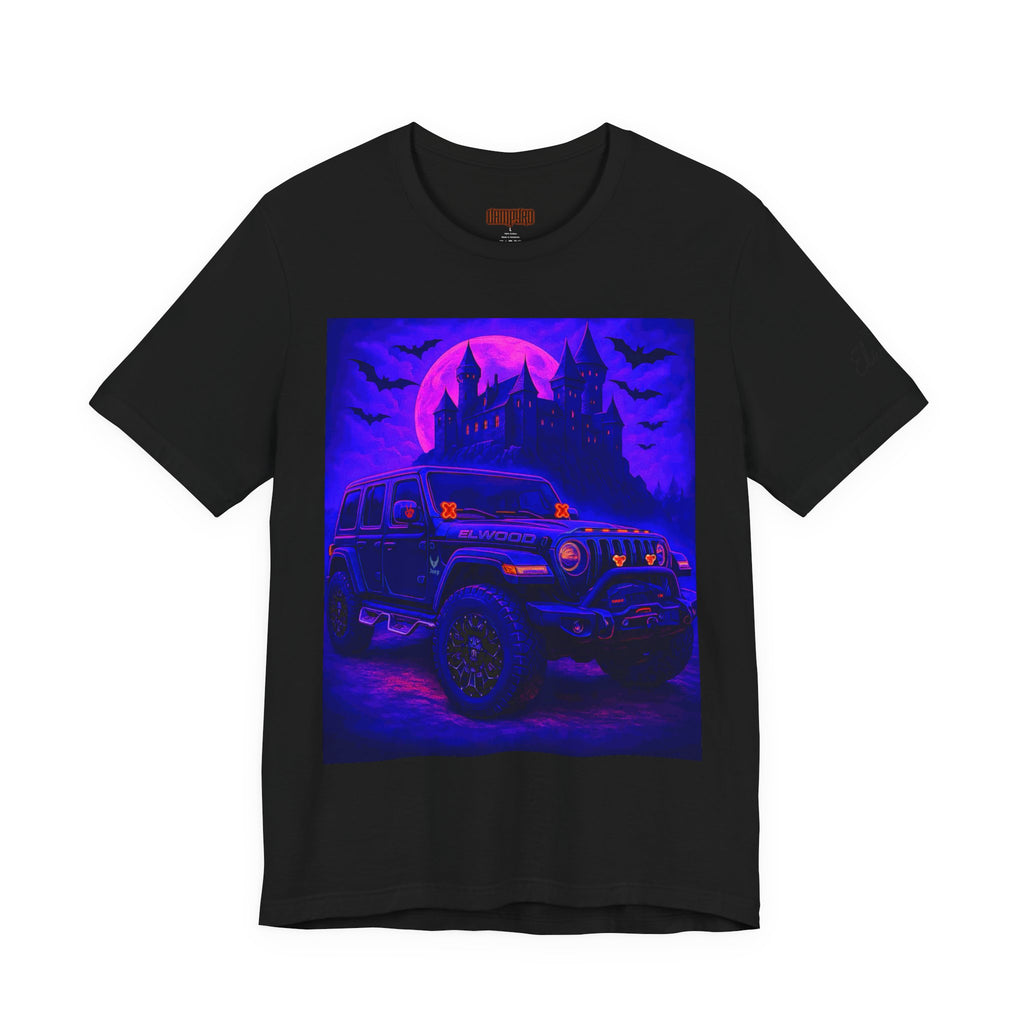Elwood Jeep Adventure Tee - Perfect for Halloween, Road Trips, Outdoor Enthusiasts, Gift for Him or Her, Jeep Lovers, Casual Style