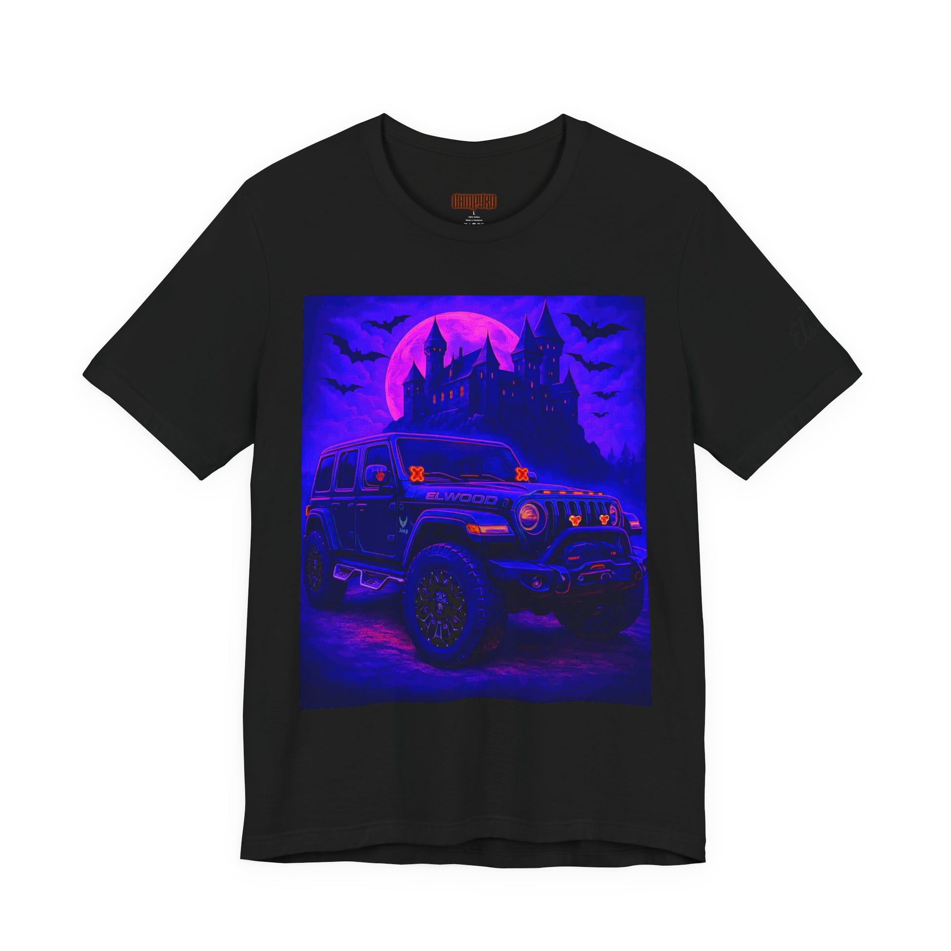 Elwood Jeep Adventure Tee - Perfect for Halloween, Road Trips, Outdoor Enthusiasts, Gift for Him or Her, Jeep Lovers, Casual Style
