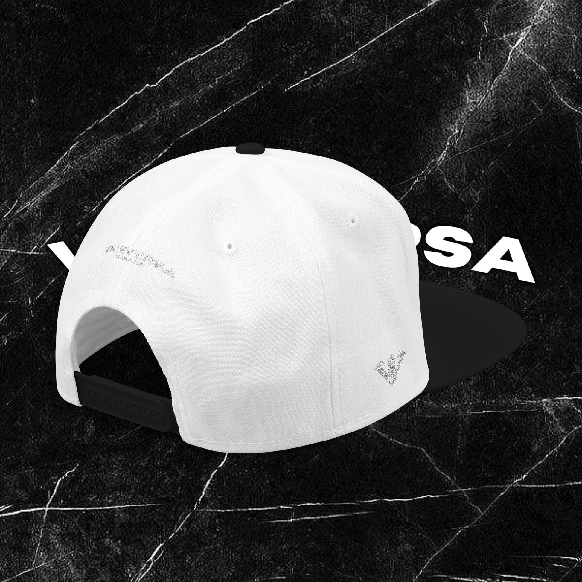 Embroidered Diamond Versa Snapback