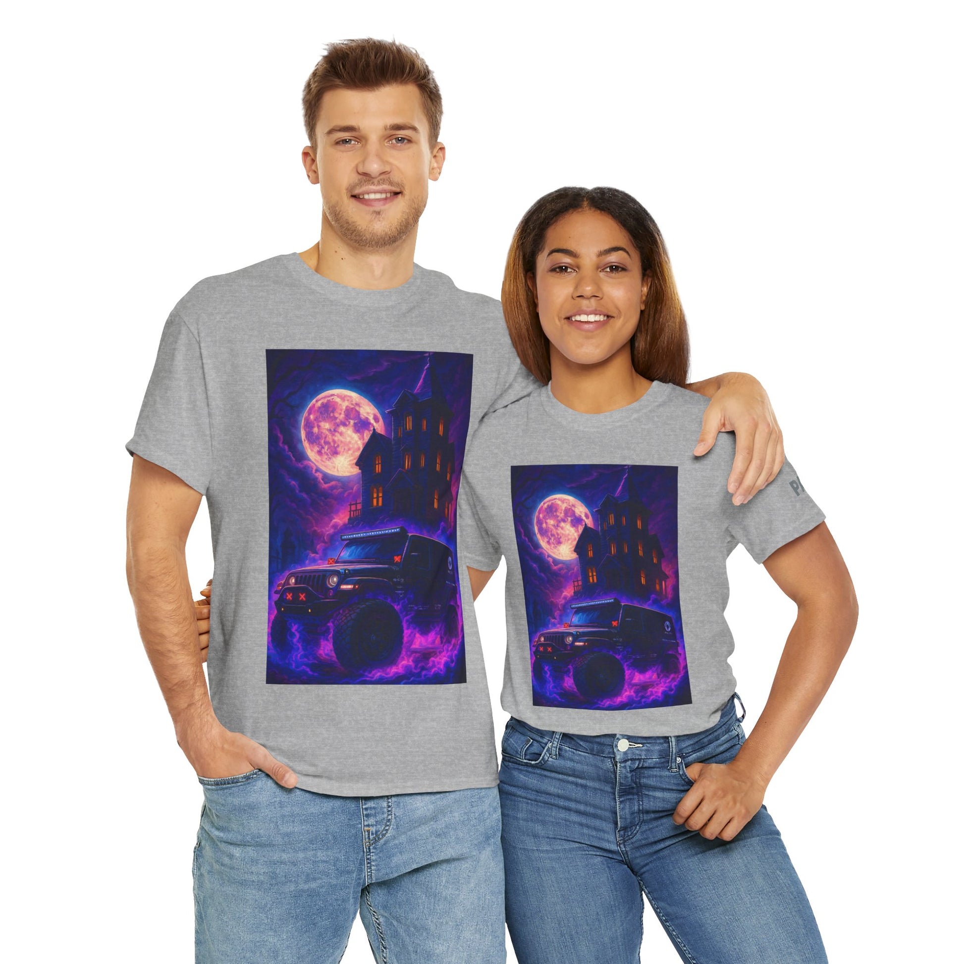 Pap Jeep Enthusiast Heavy Cotton Tee with Haunted Design | Ideal for Halloween, Casual Wear, Gift for Ghost Lovers, Fun Parties, Unique Wardrobe [...]