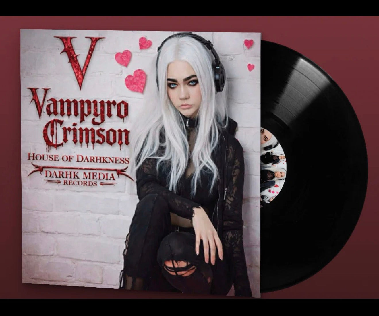 Exclusive Signed V (Anti-Valentines) Vinyl