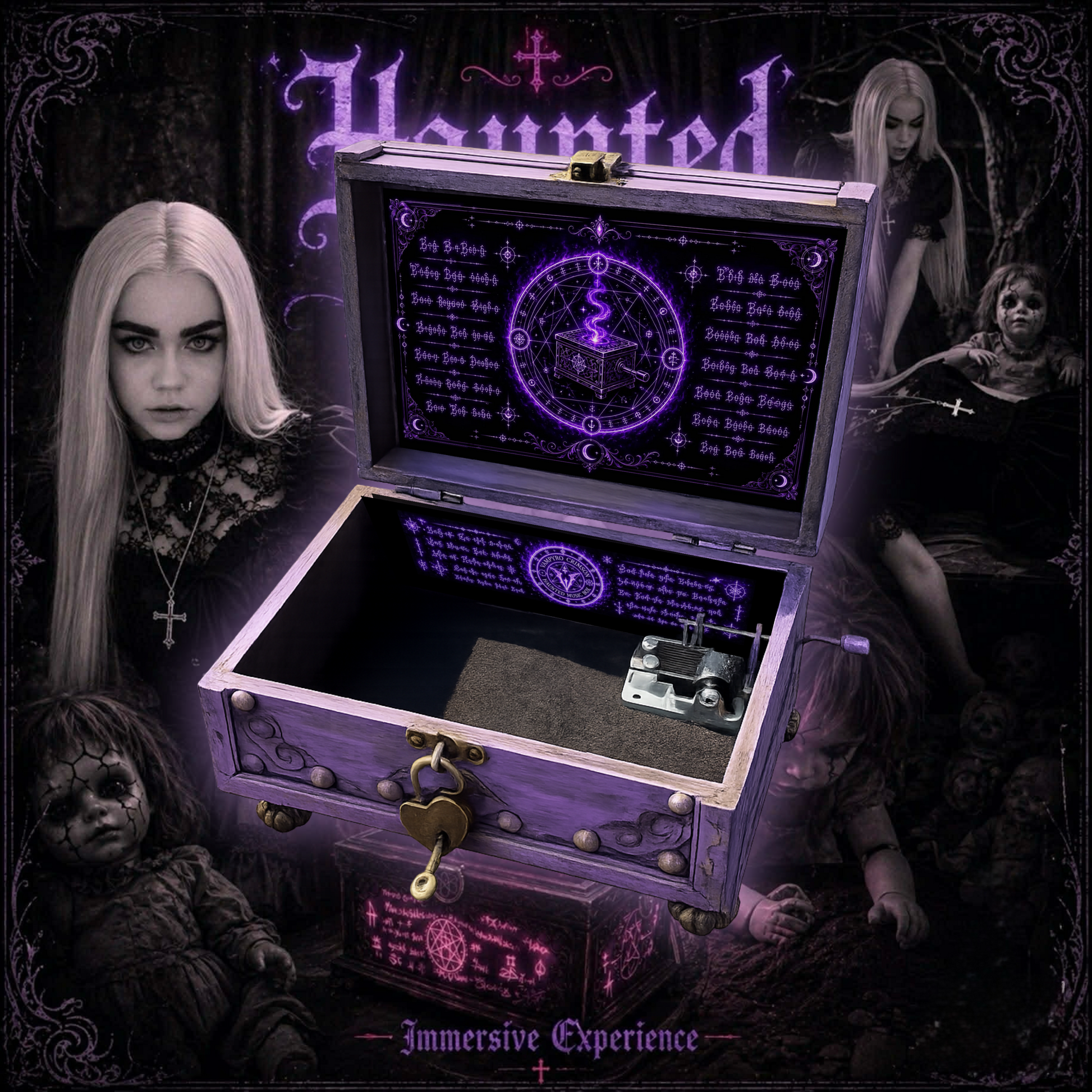 Ultraviolet Artist Pick Signed Haunted Music Box Collection