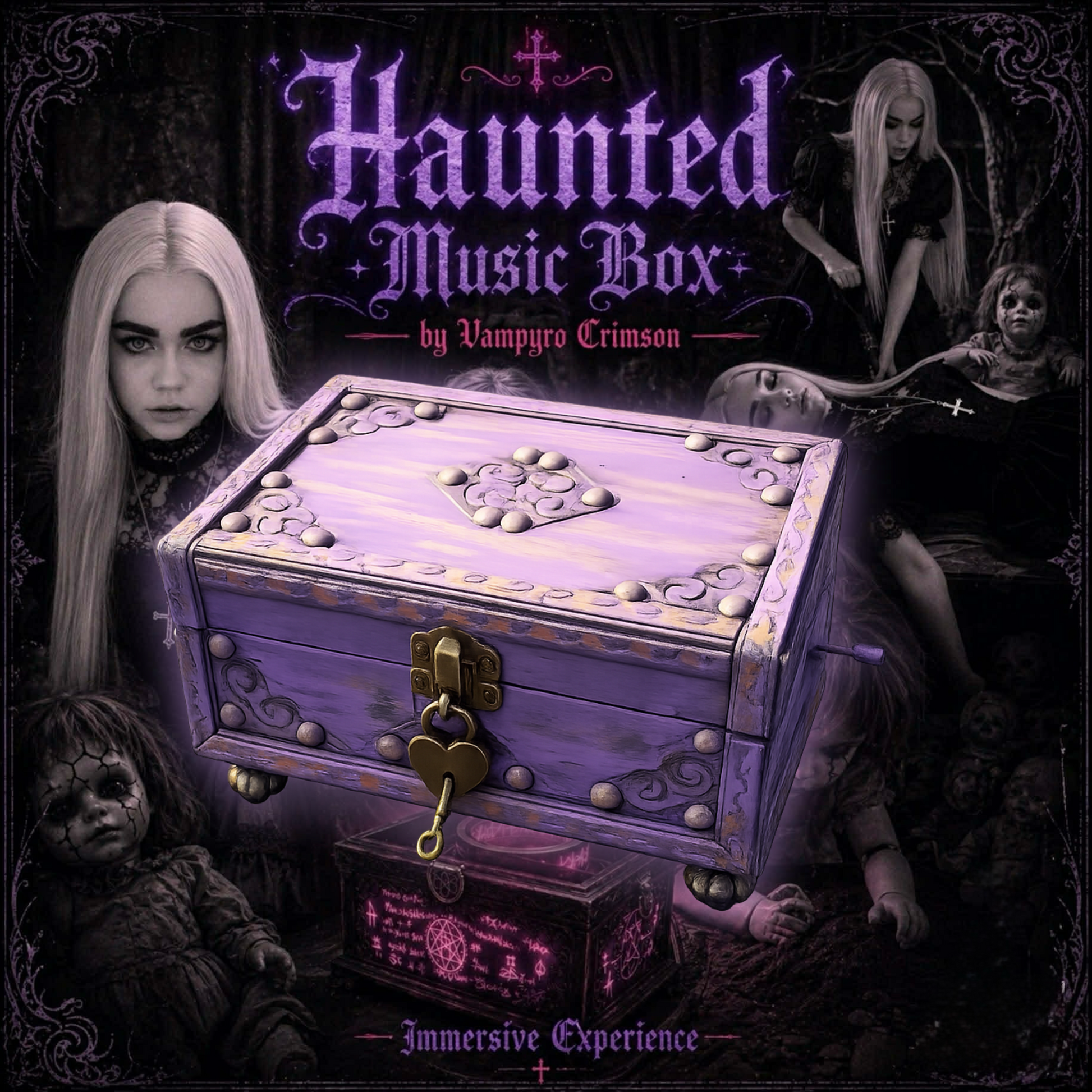 Ultraviolet Artist Pick Signed Haunted Music Box Collection
