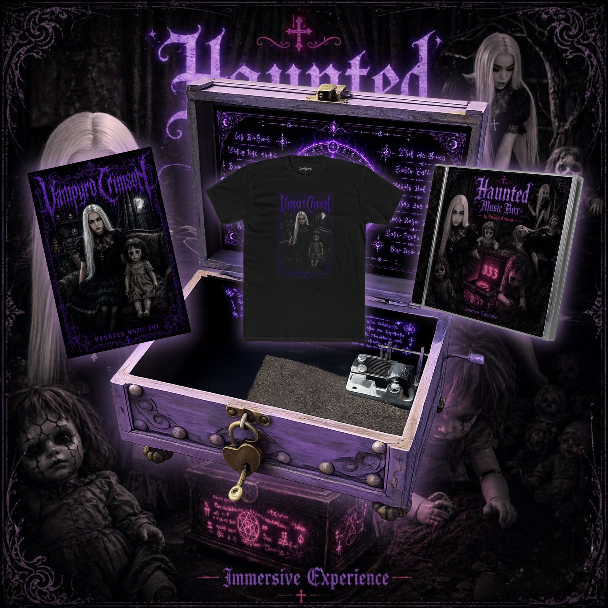 Vendetta Artist Pick Signed Haunted Music Box Collection